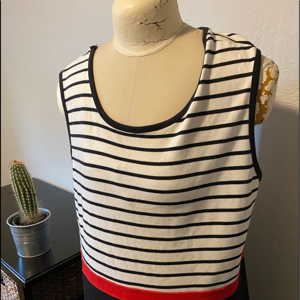 EXPRESSIONS PLUS | Women’s Midi Sleeveless Dress